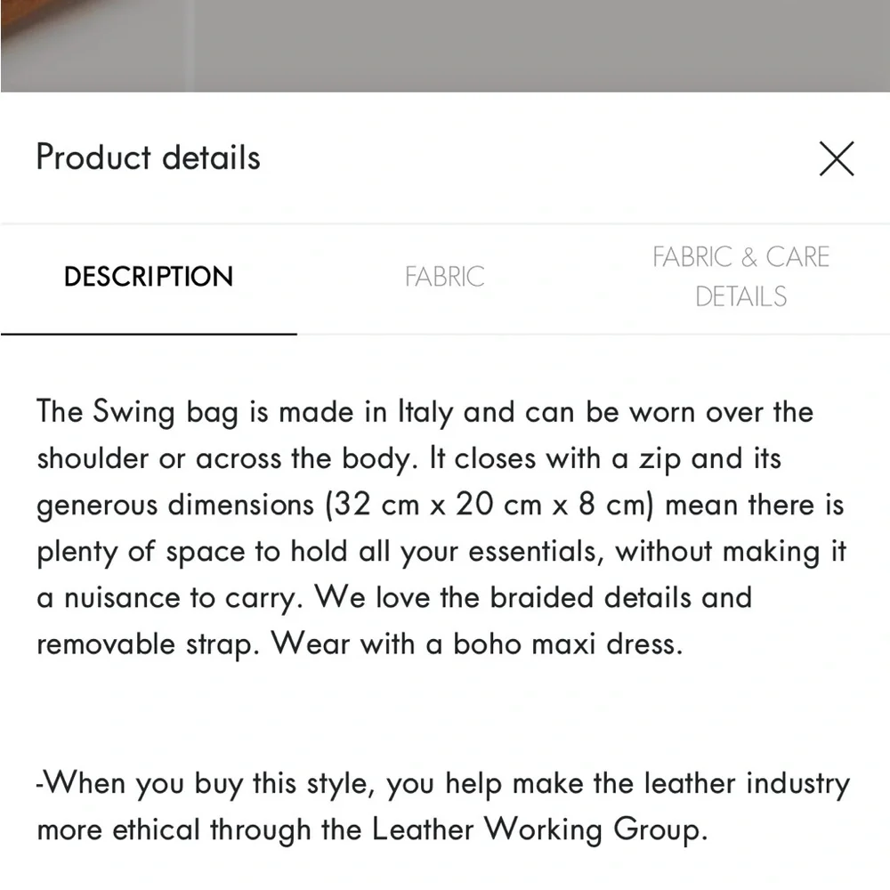 Black Swing Handbag - Picture 12 of 12